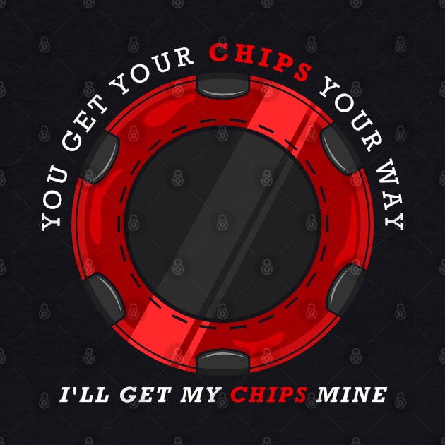 Poker chips distribute by Markus Schnabel